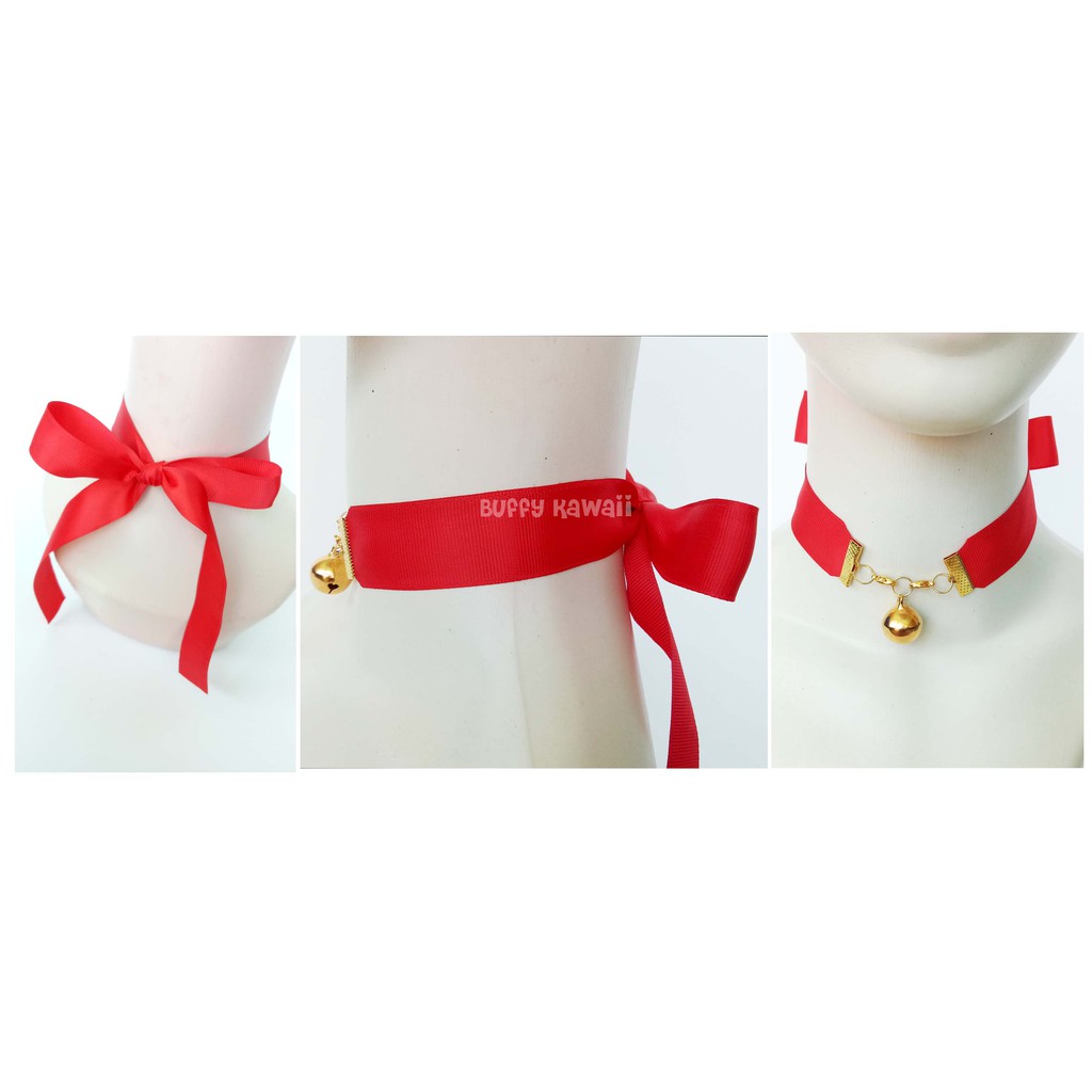 Choker ichigo tokyo mewmew red cosplay kawaii neko