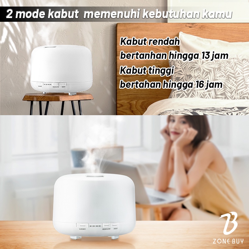 100% ORI Aromaterapi Difuser 500ML Aromaterapi Difuser Dengan-1