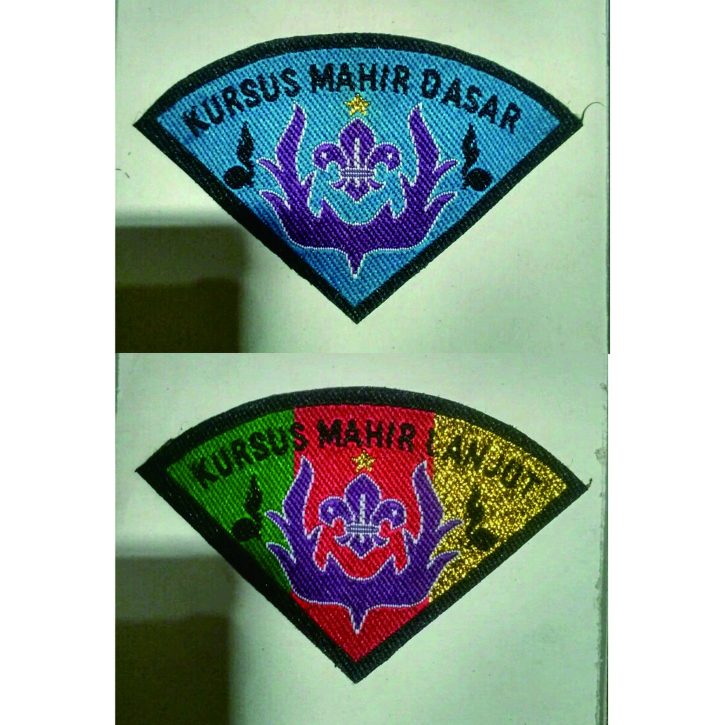 Badge Bet Patch KMD Patch KML Patch Pramuka Woven V