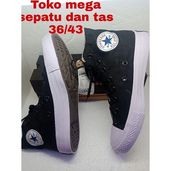 sepatu sekolah sepatu hitam putih sepatu all star sepatu NB boot sepatu converse