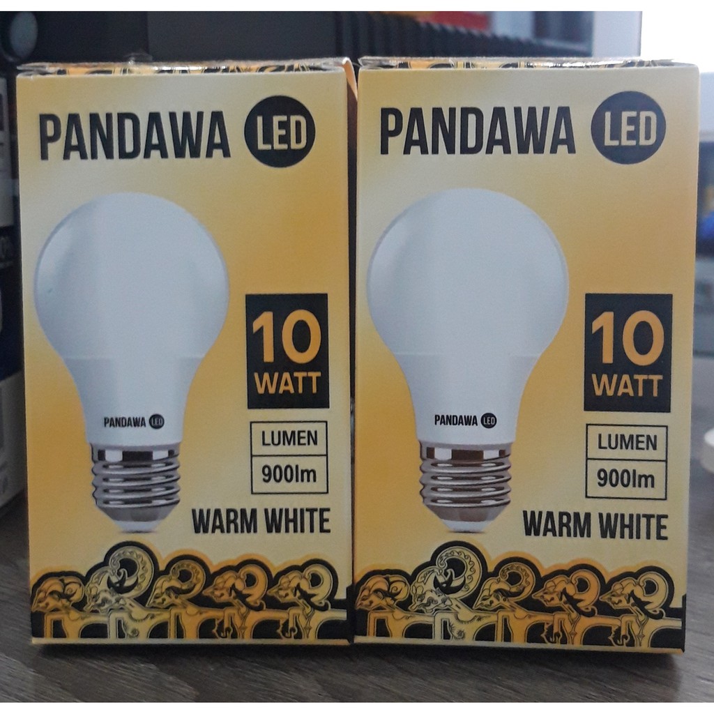 PANDAWA LAMPU LED 10WATT WARM WHITE