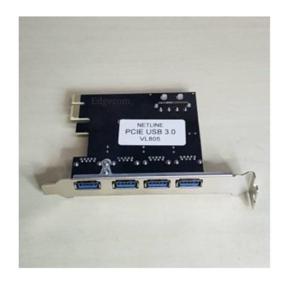 NETLINE PCI Express USB 3.0 4 Port PciE Express Card