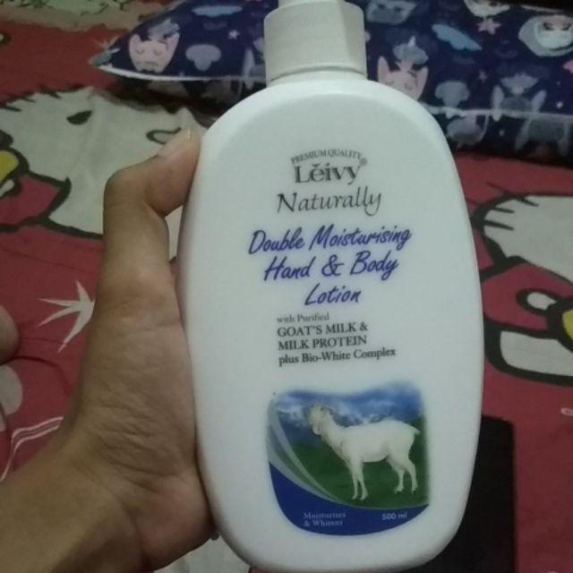 Leivy Body Lotion Goat'S Milk 500ml Shopee Indonesia