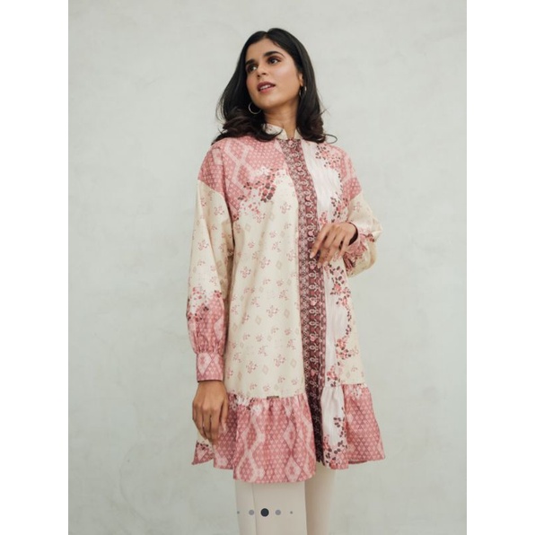 SALE Kenanga Tunic in Rose Wood by Wearing Klamby