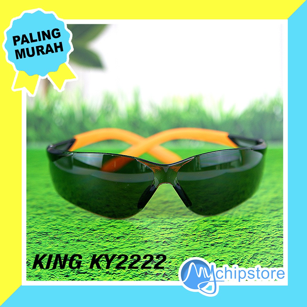 Kacamata Safety LAS Hitam KING'S KY2222