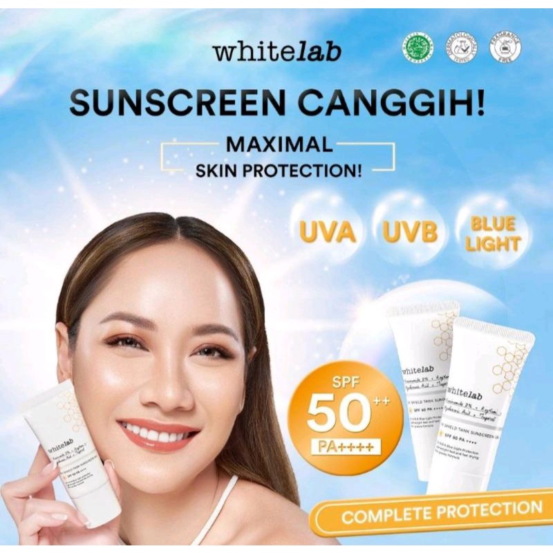 WHITELAB UV SHIELD TANK SUNSCREEN GEL SUNBLOCK