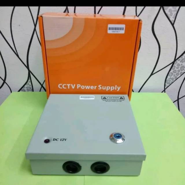 POWER SUPPLY 5A 12V BOX PANEL / ADAPTOR PSU 12V 5A 4CH