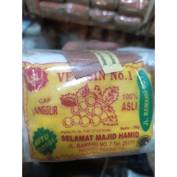 

bumbu masakan padang vetsin isi 20 bungkus