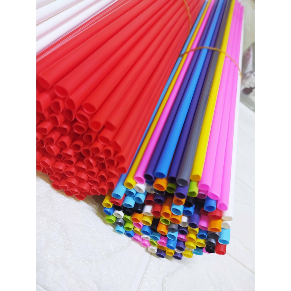 ( 100 pcs ) Stick Balon,Stick Dekorasi Kuat Tebal Bahan Premium