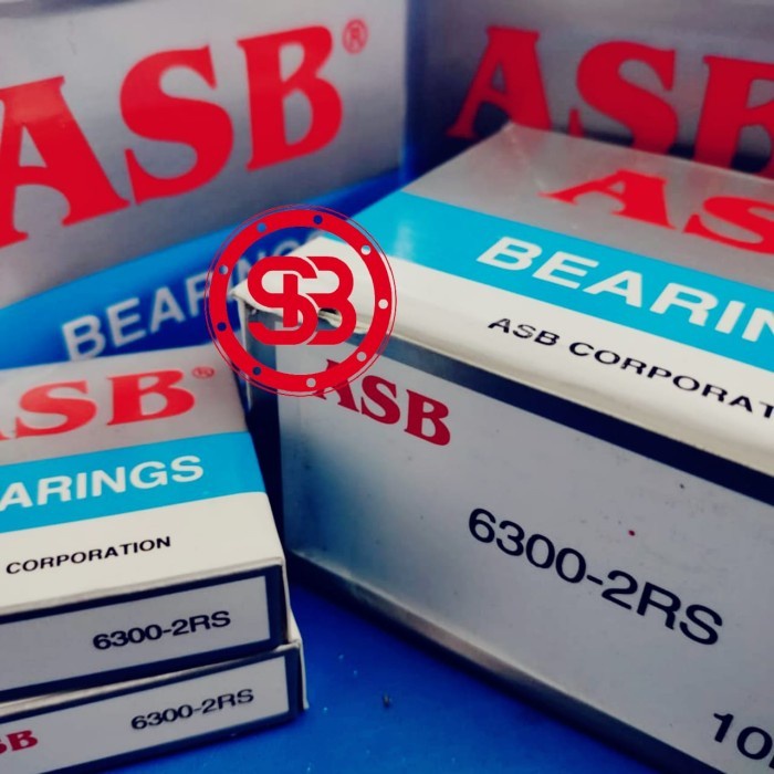 Bearing / Laker / Laher 6300 2RS ASB