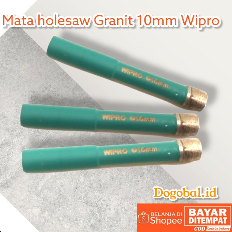 Mata bor lubang granit keramik wipro 10mm holesaw wipro 10mm DCS