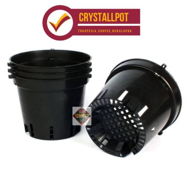 pot bunga tanaman plastik hitam 15cm pot anggrek vanda pot bunga tanaman plastik hitam 15cm pot anggrek vanda