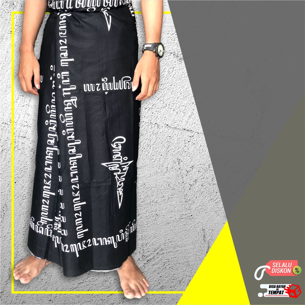 Sarung Batik Aksara
