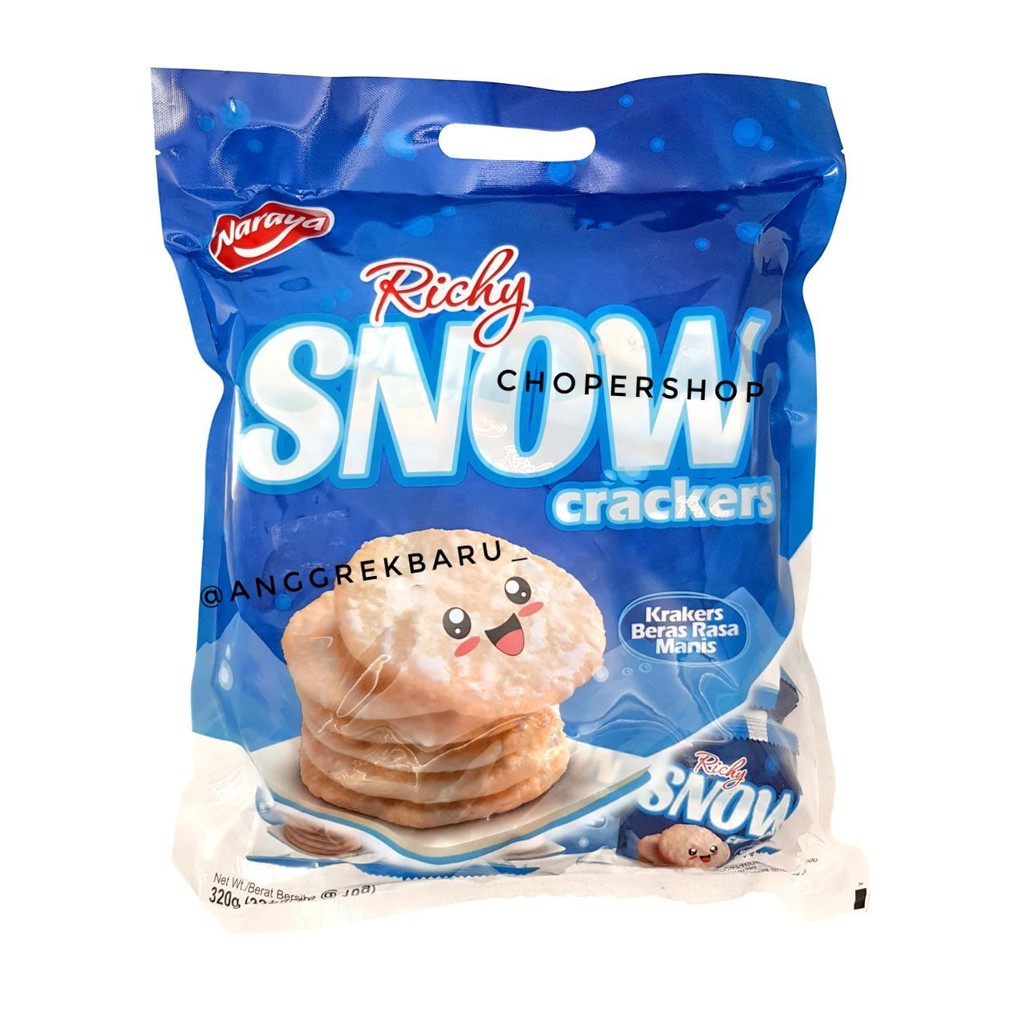 

Naraya Richy Snow Rice Crackers 360gr