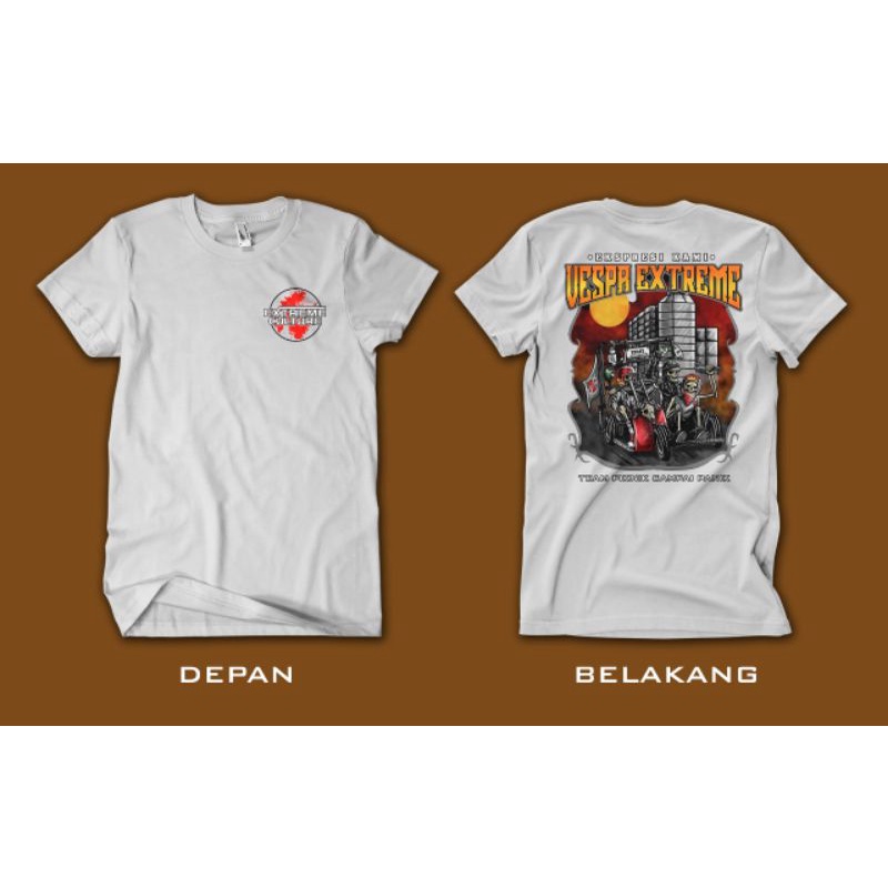 kaos Vespa extreme