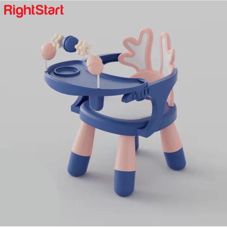 Right Start 3 in 1 Deer Chair - Activity Table and Chair Multifunction Kursi Meja Belajar Anak New