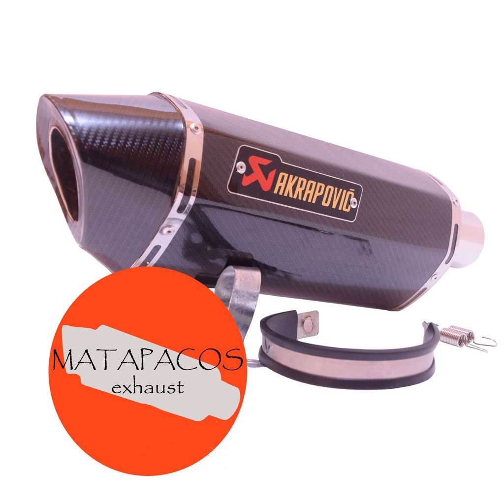 Silencer Knalpot Racing Akrapovic Evo