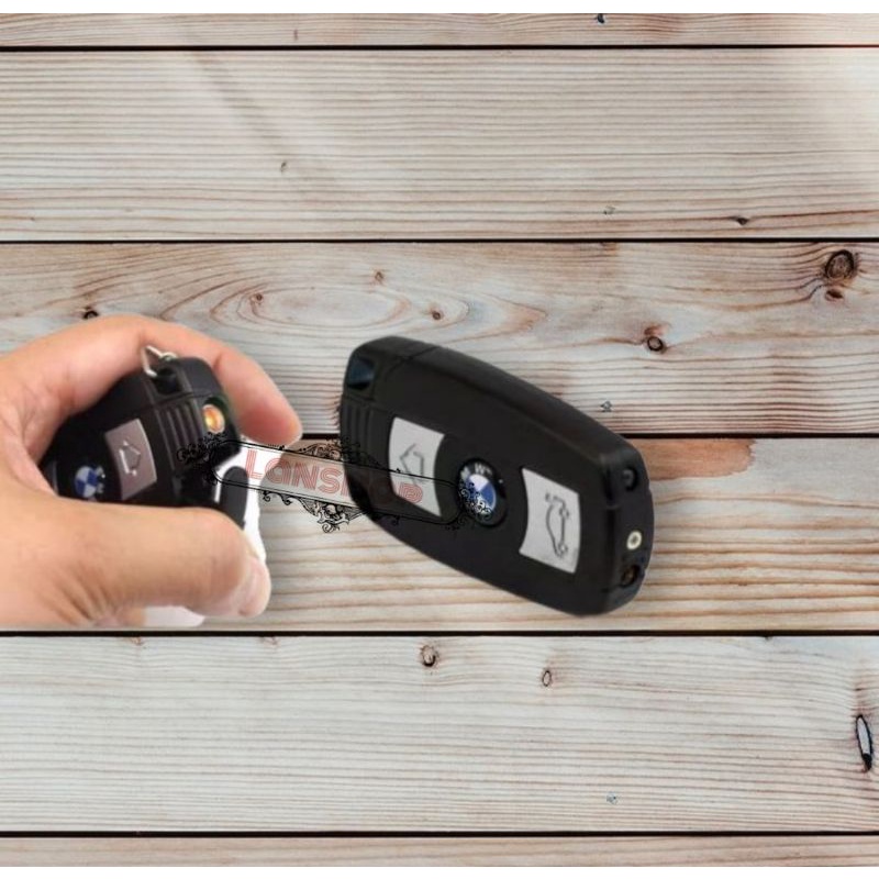 KOREK API UNIK BARA GANTUNGAN KUNCI MOBIL MERCY/LOGO B/BMW/REMOTE BMW