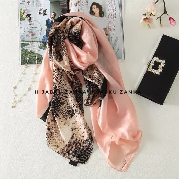 pashmina/scarf silk sutera impor