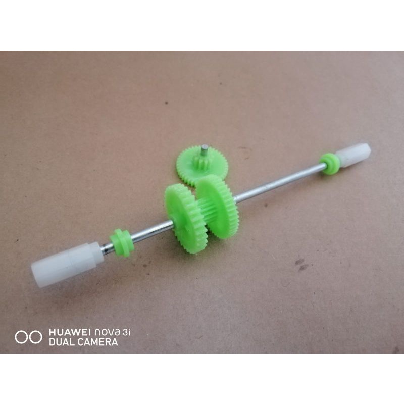 Gear Set Belakang Rc Rock Crawler Qd Seri Raptor Kondisi Baru.