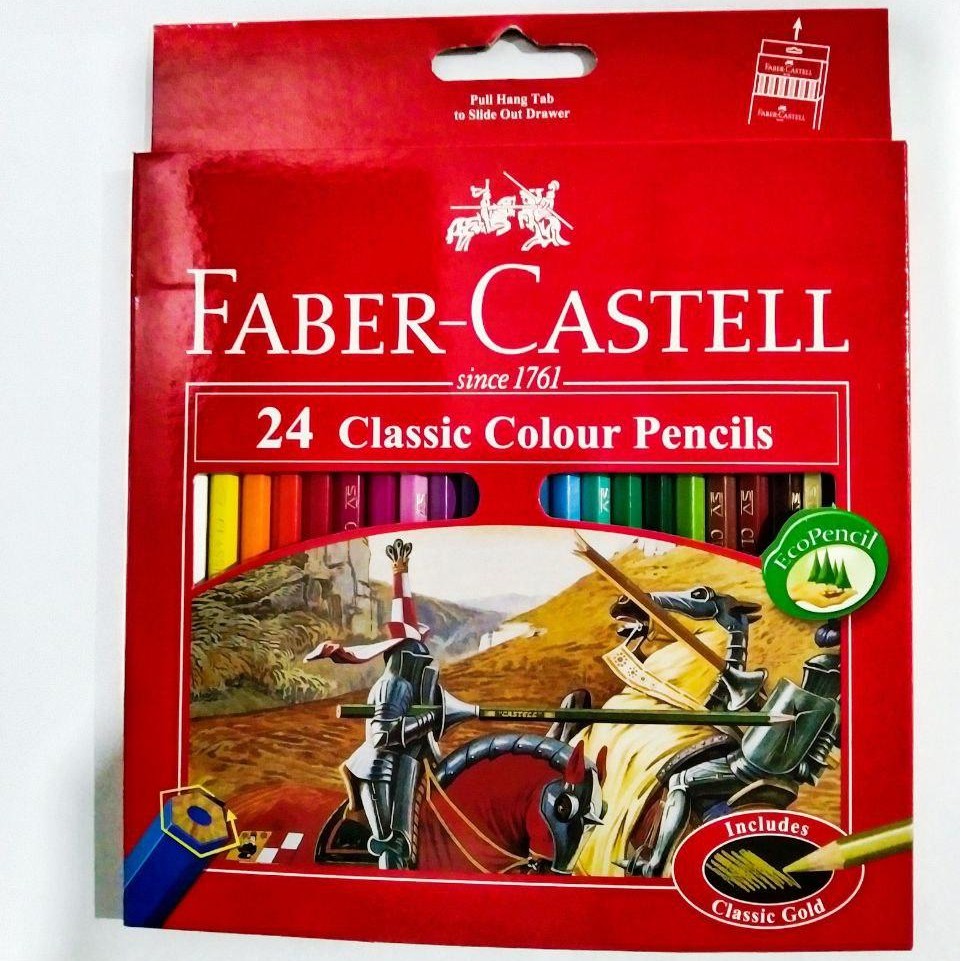 

Faber Castell 24 Classic Colour Pencils