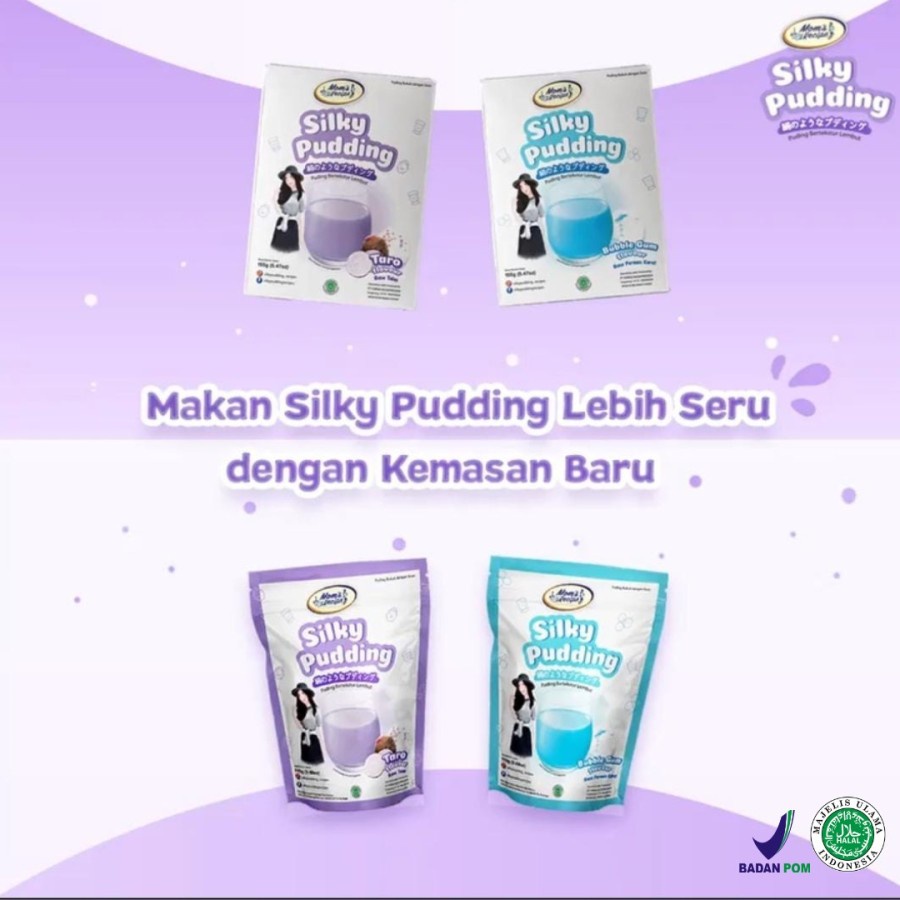 SILKY PUDDING POUCH ALL VARIANT FORISA MOM'S RECIPE 110g