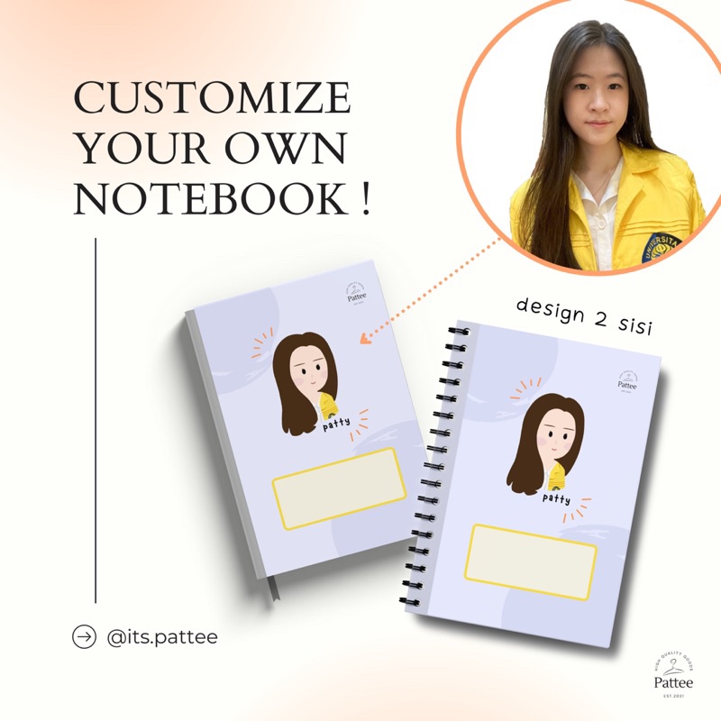 

Custom Notebook Design Bebas dari Pembeli ‼️☺️ | Custom buku