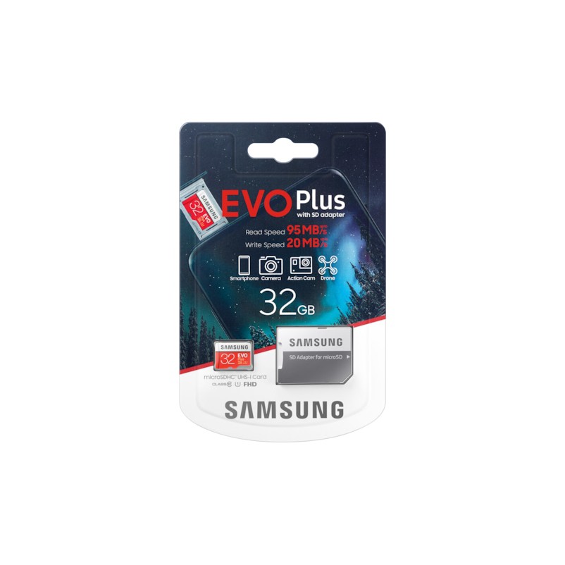 Samsung Evo Plus Micro SD 32GB 95MB/s Original