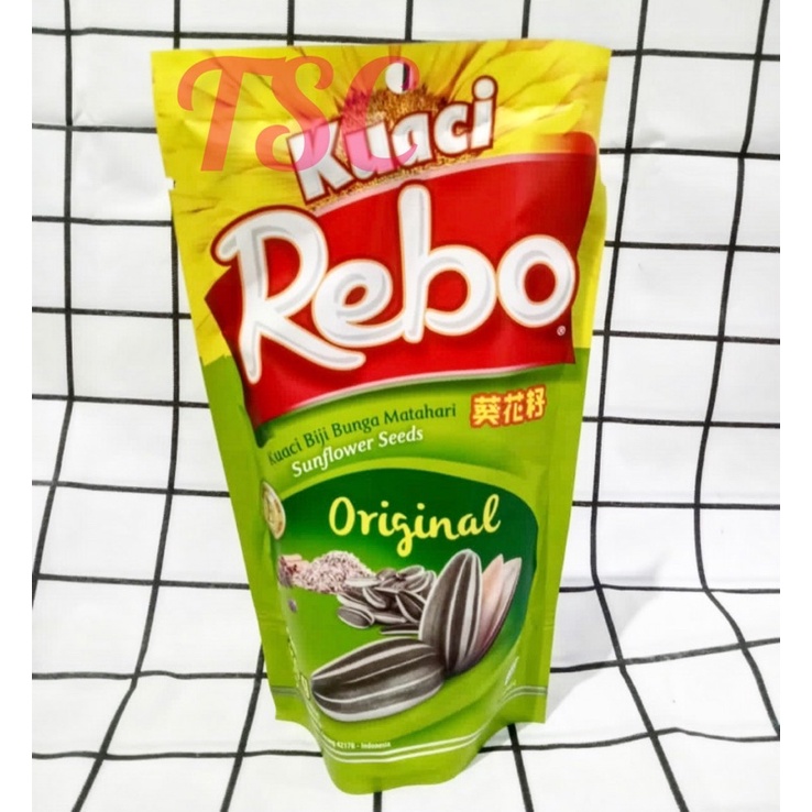 

Kuaci Rebo Original 70g Rebo biji bunga matahari Original