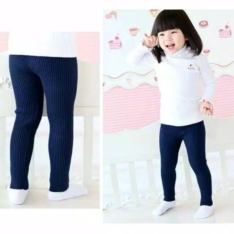Bundara.id Ba-1297 For 2-9y girls Leging knit Anak import Legging cantik