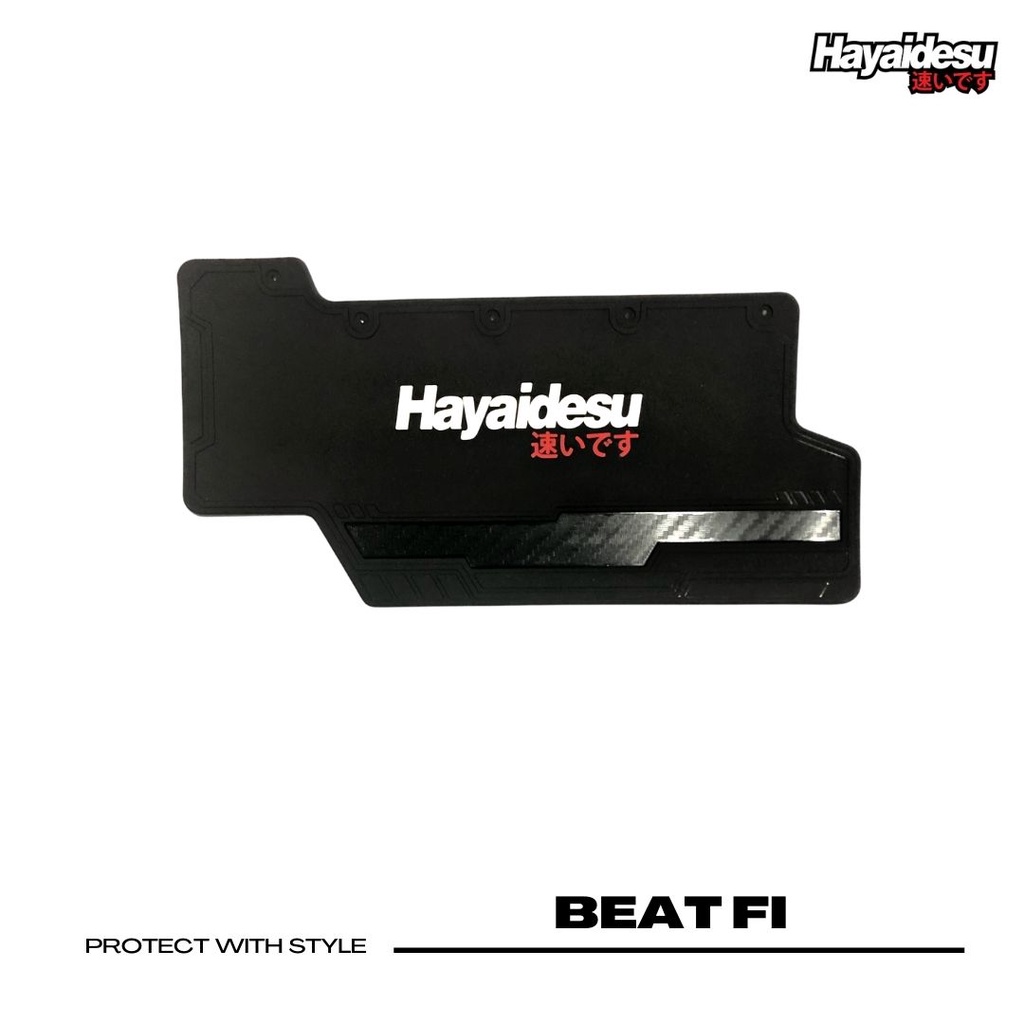 Honda Beat Fi 2013-2019/Vario Click 110 Fi Mud Flap Penahan Lumpur Motor Hayaidesu
