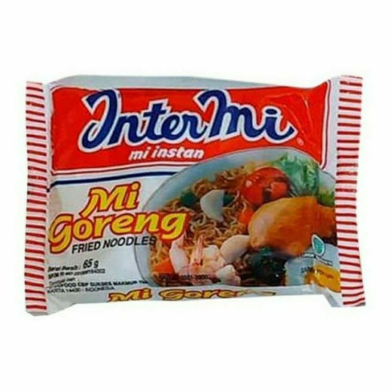 

Mie instant Mie goreng Intermie jogja 20 pcs