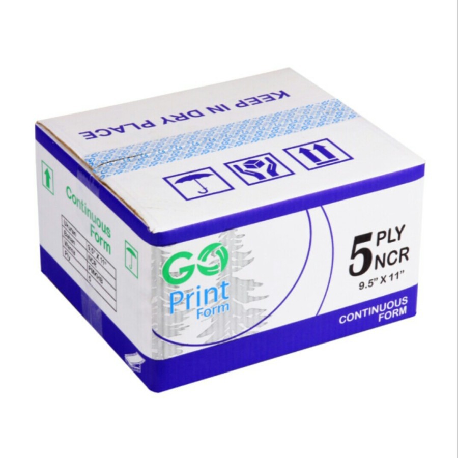 

Go Print CF 9.5" x 11" NCR 5 Ply Warna