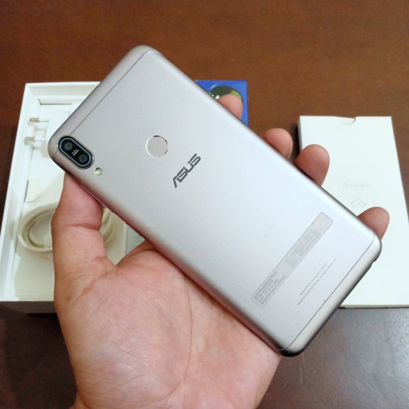 [ Termurah ] Hp Asus Zenfone Max Pro M1 Ram 3 Gb Memory 32 Gb Second Seken Fullset Murah Mulus