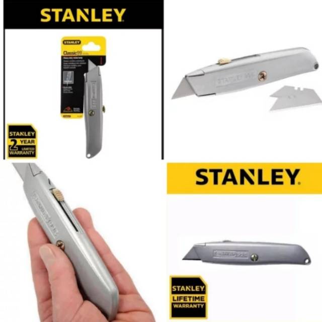 

Pisau cutter Classic 99 Retractable Utility Knife 10-099 stanley