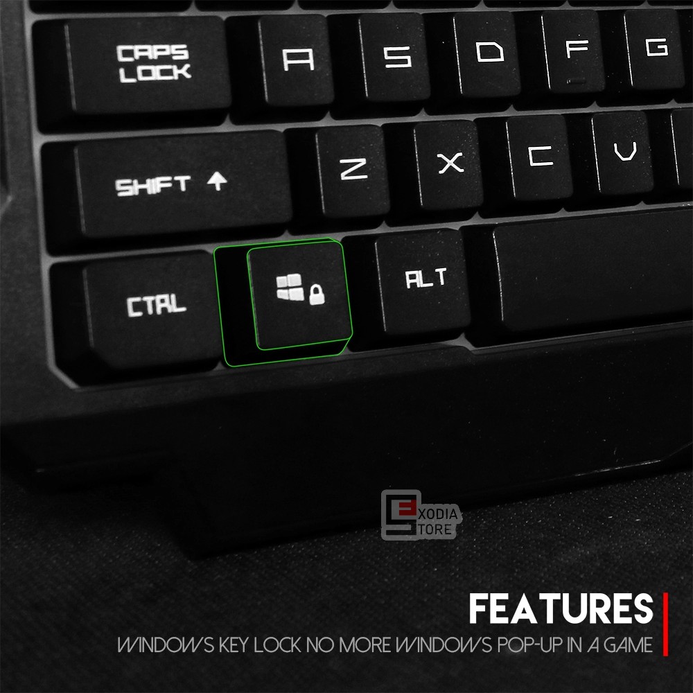 Fantech HUNTER PRO K511 RGB Backlite Keyboard Gaming Membrane-5