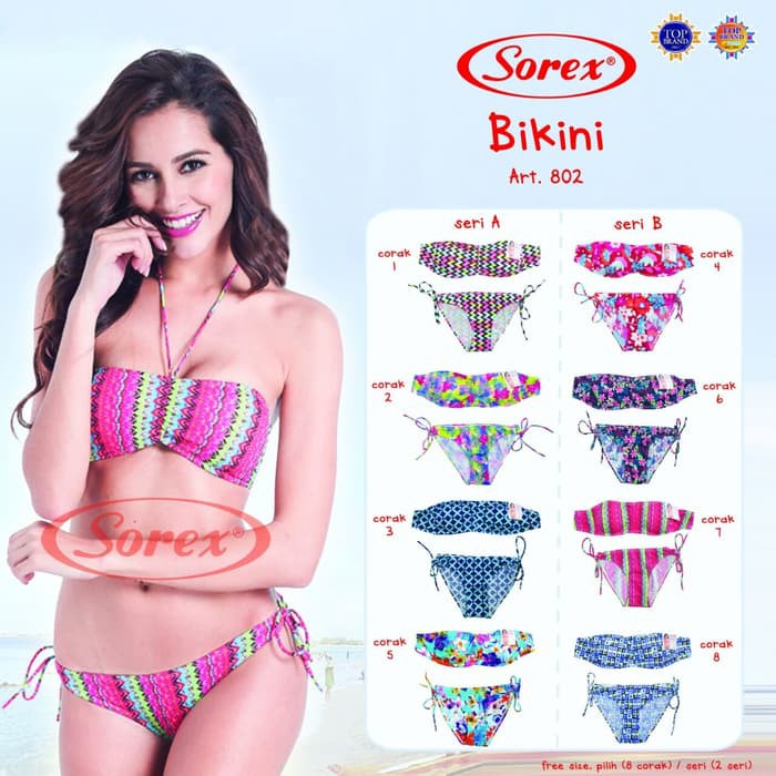 Promo   Bikini Set SOREX Art.802  |pakaian olahraga | women sport Attire