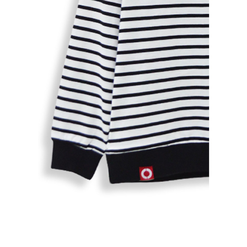 Osella Sweater Anak Laki-Laki Stripe Lengan Panjang White-2