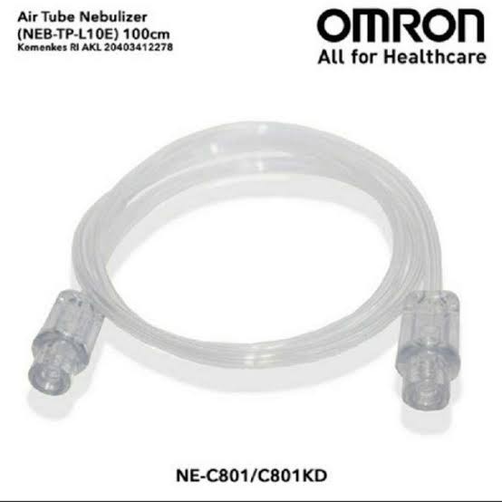 Sparepart Original Omron Nebulizer Ne-C801 Air Filter -Air Tube - Selang Nebulizer - Air Tube Nebulizer Omron NE-C801