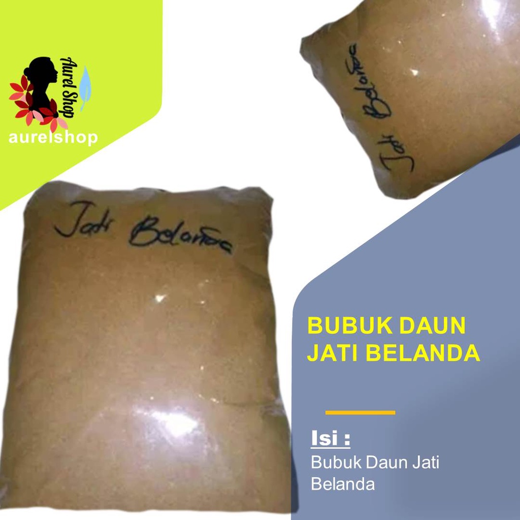 

Bubuk Daun Jati Belanda/ Jati Londo/ Bastard Cedar Leaves Powder/Guazuma ulmifolia
