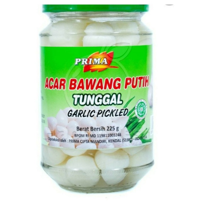 

Acar Bawang Putih Tunggal 225 gr