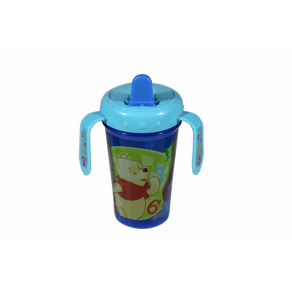 Winnie The Pooh 2 Handle Sip And Seal Cup / Gelas Minum Bayi (Wtp 07-070)