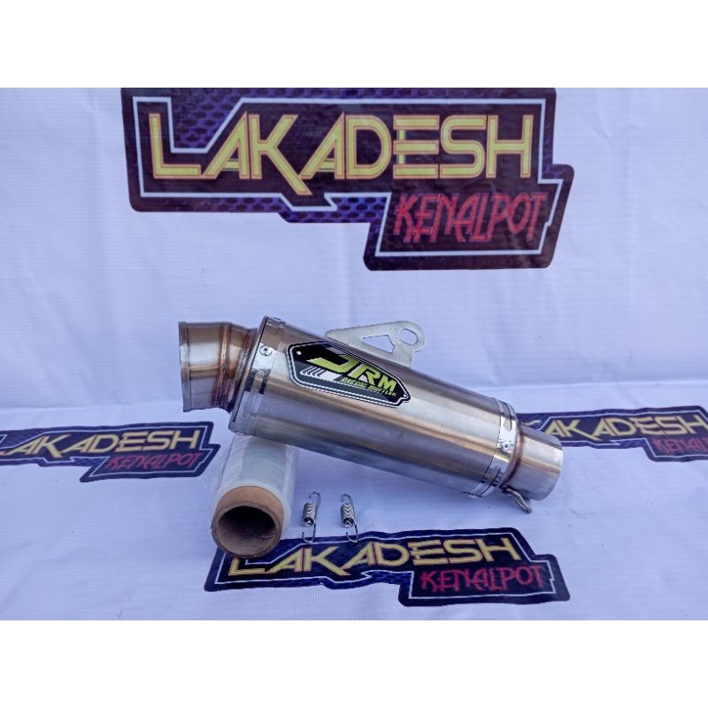 SILENCER KNALPOT JRM (INLET 38/50) ALL MATIC BEBEK SPORT