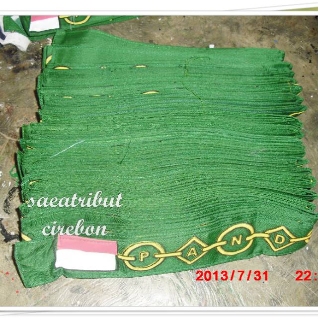 Kendit/sabuk/tali ponggang pengukuhan paskibraka paskibraka