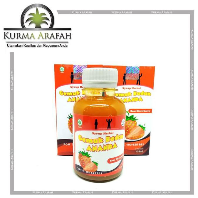 

Ready Stock Super Murah! Sari Kurma Sirup Gemuk Badan Ananda 125Ml - Araf111274