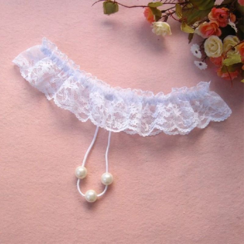 G String mutiara wanita celana dalam transparant