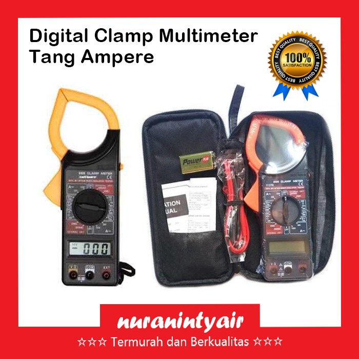 Digital Multimeter / Multimeter Digital Pengukur Listrik Ampere Meter