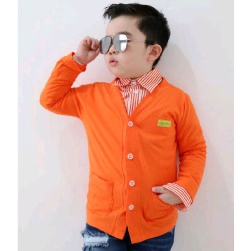 Kemeja Set Boy Outher Dendora.id