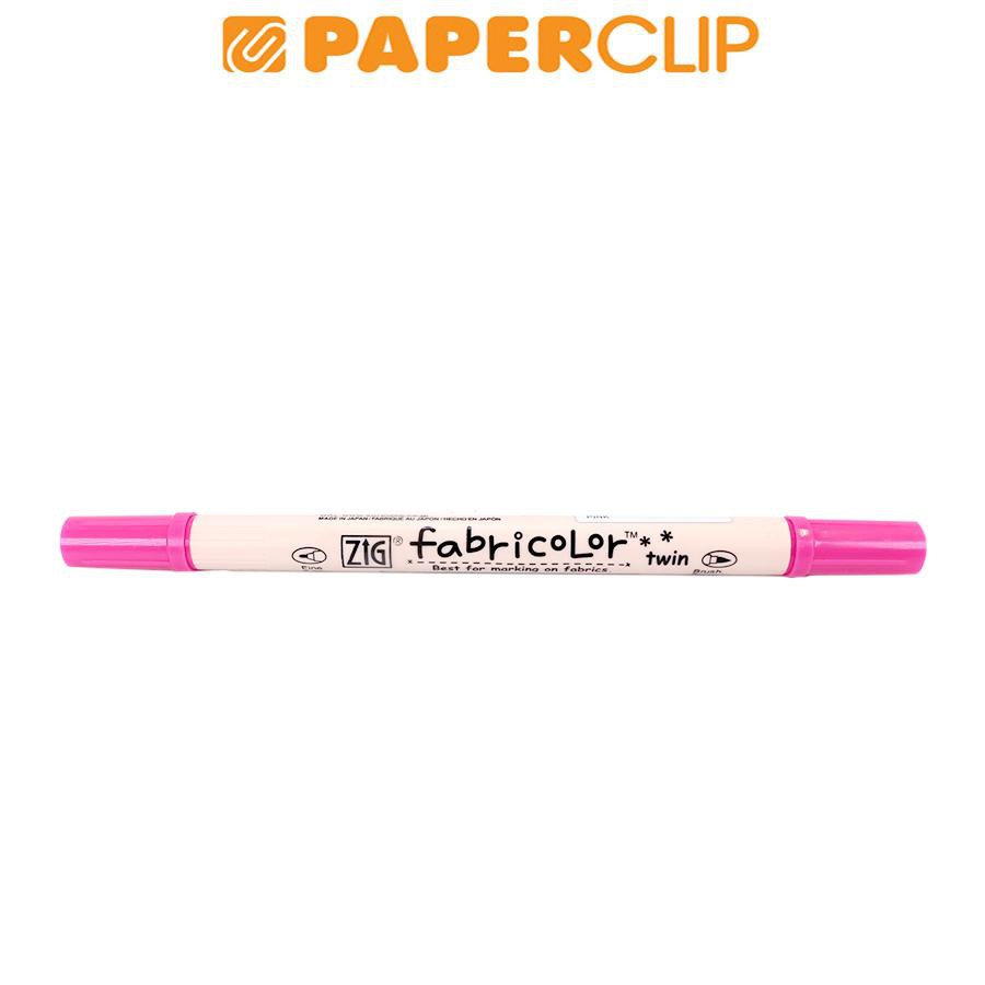 

PEN BRUSH ZIG KURETAKE FABRICOLOR TWIN TC-4000 025 PINK
