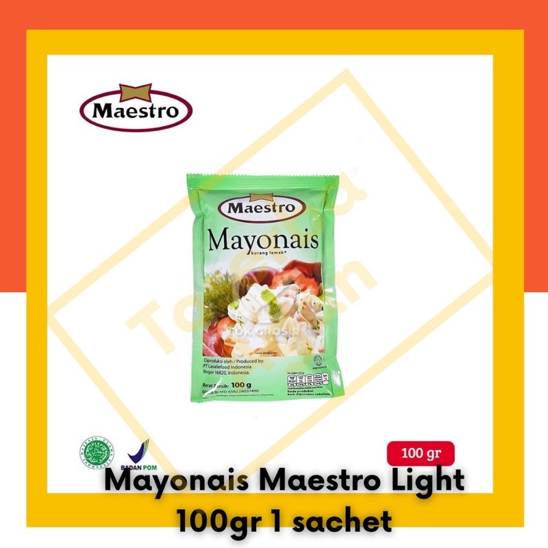 Maestro Mayonaise kemasan 25g dan 100g